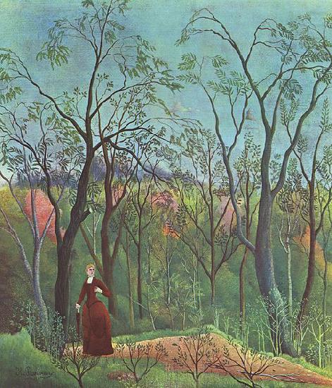 Am Waldrand, Henri Rousseau